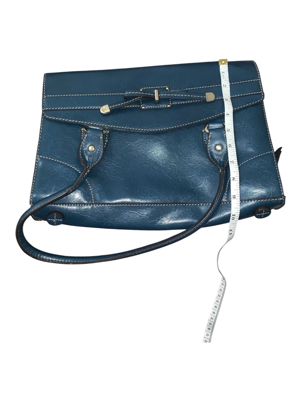 Classic Blue Satchel Liz Claiborne Handbag